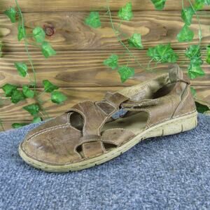 Josef Seibel Women's Fisherman Brown Leather Sz 39 Medium Used‎ 2025